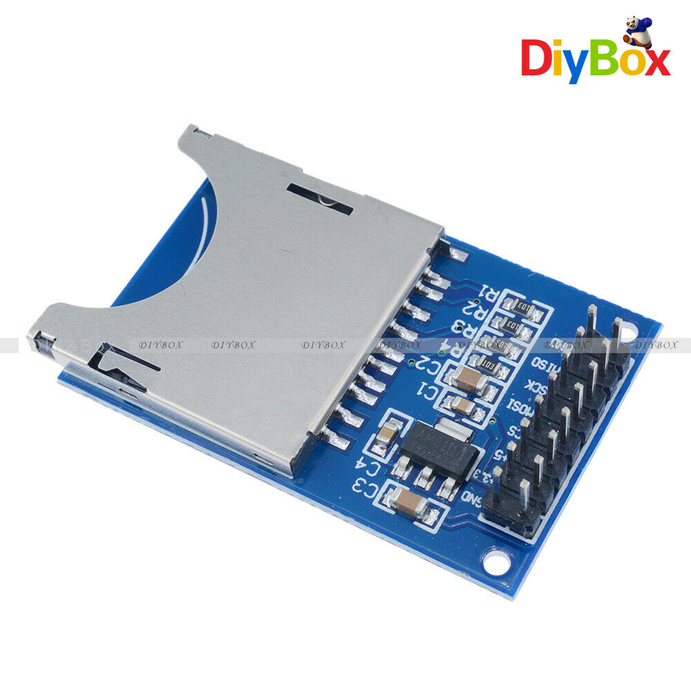 10PCS Read & Write SD Card Module Slot Socket Reader Adapter For Arduino ARM MCU