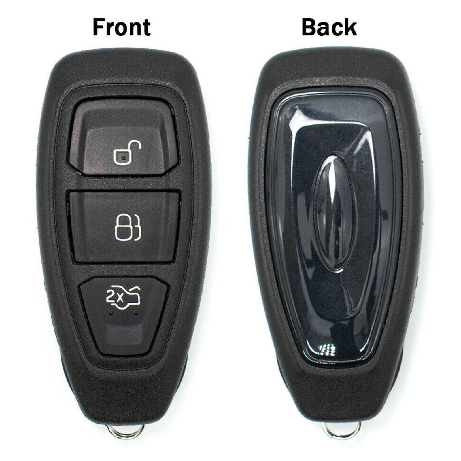 For Ford Fiesta Focus Mondeo Kuga Keyless Entry Key Fob Remote Case Replacement