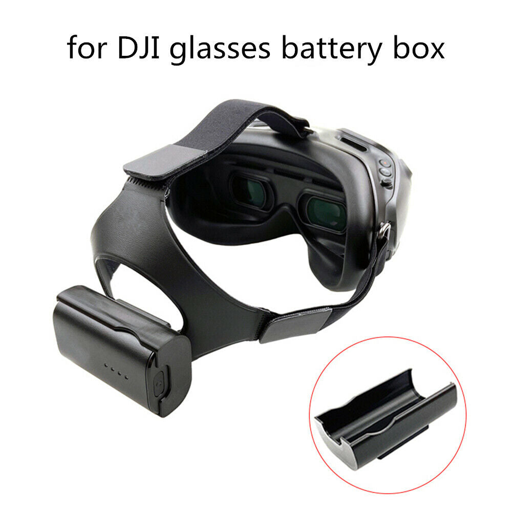 For DJI FPV Combo Drone Digital Image Transmission Glasses Battery Storage Case