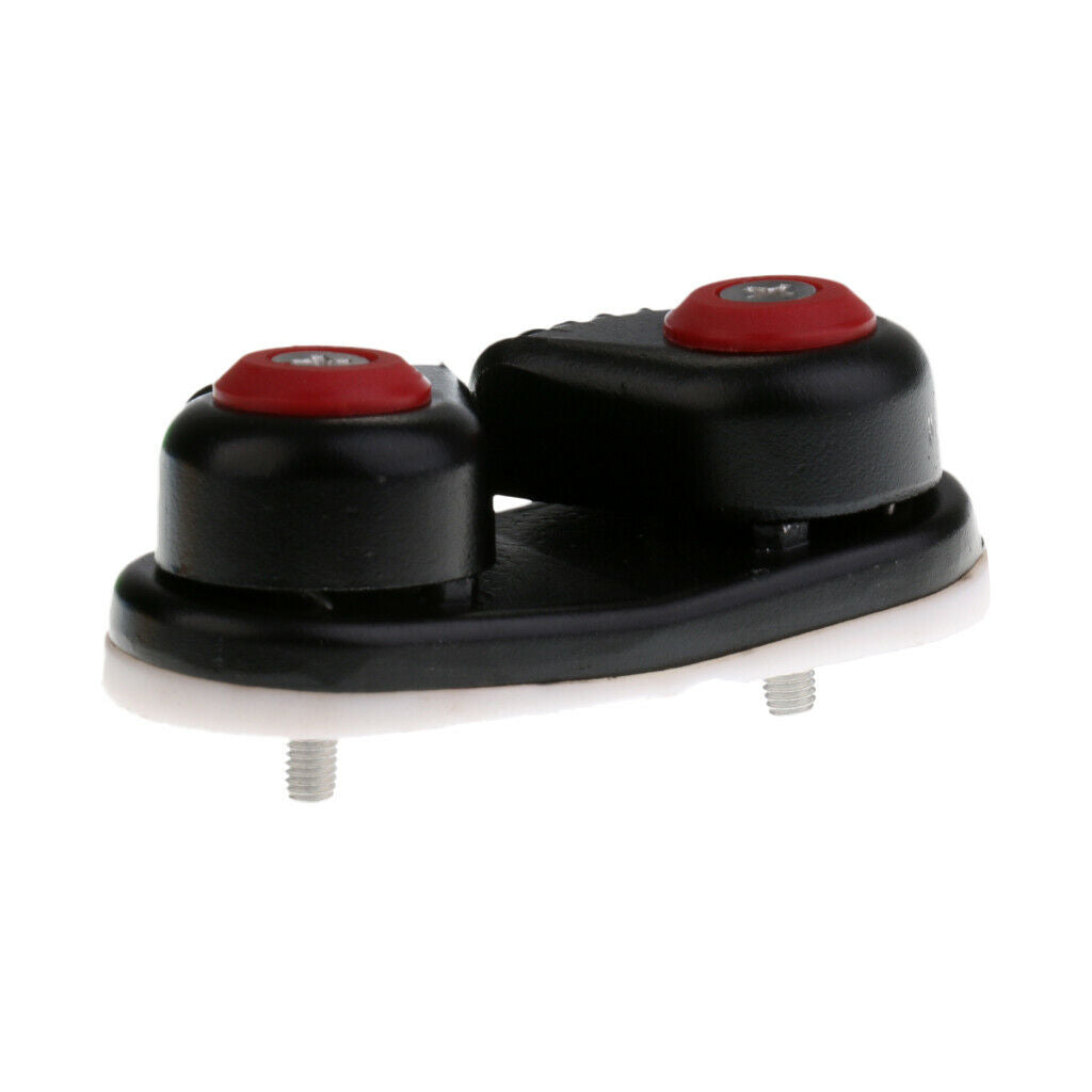 Plastic Sailboat Cam Cleat for Dia. 10-14mm Rope Kayak Marine Service Tool