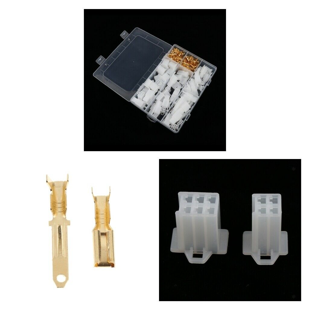 380pcs / 40 Set Motorcycle Car Electric 2.8mm Wire Car Connector
