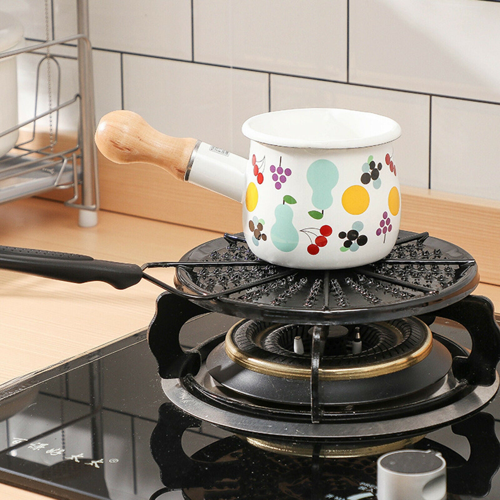 Heat Diffuser Heat Conduction Plate Stove Diffuser Frozen Food Thaw Tray Fast