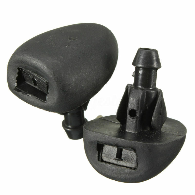 2x Front Windscreen Water Mist Washer Nozzle Spray Jets For Peugeot 207 306 307