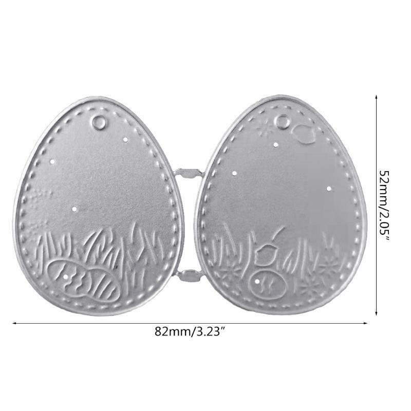 Eggs Metal Cutting Dies Stencil DIY Scrapbooking Album Paper Card Template Mold