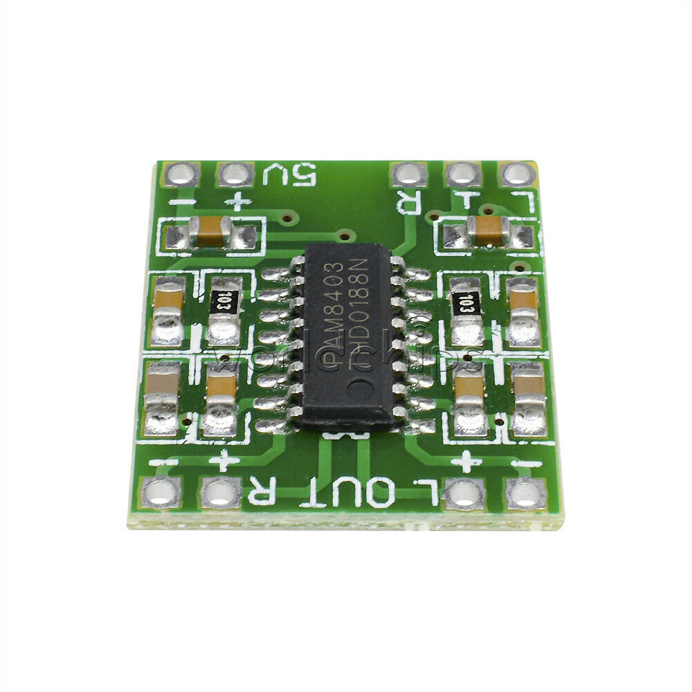 3Pcs Digital Amplifier Board Class D 2*3W USB Power Mini PAM8403 Audio Module