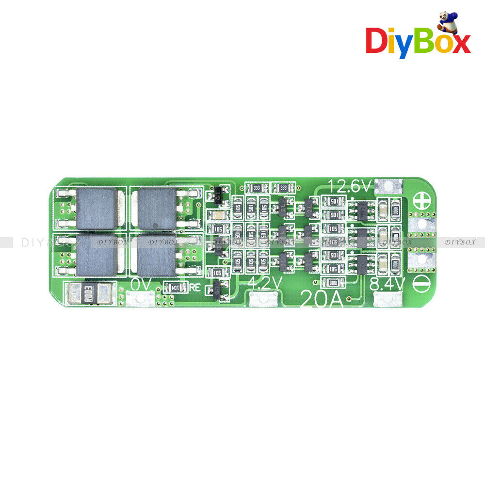 10PCS 3S 20A Li-ion Lithium Battery 18650 Charger PCB BMS Protection Board 12.6V