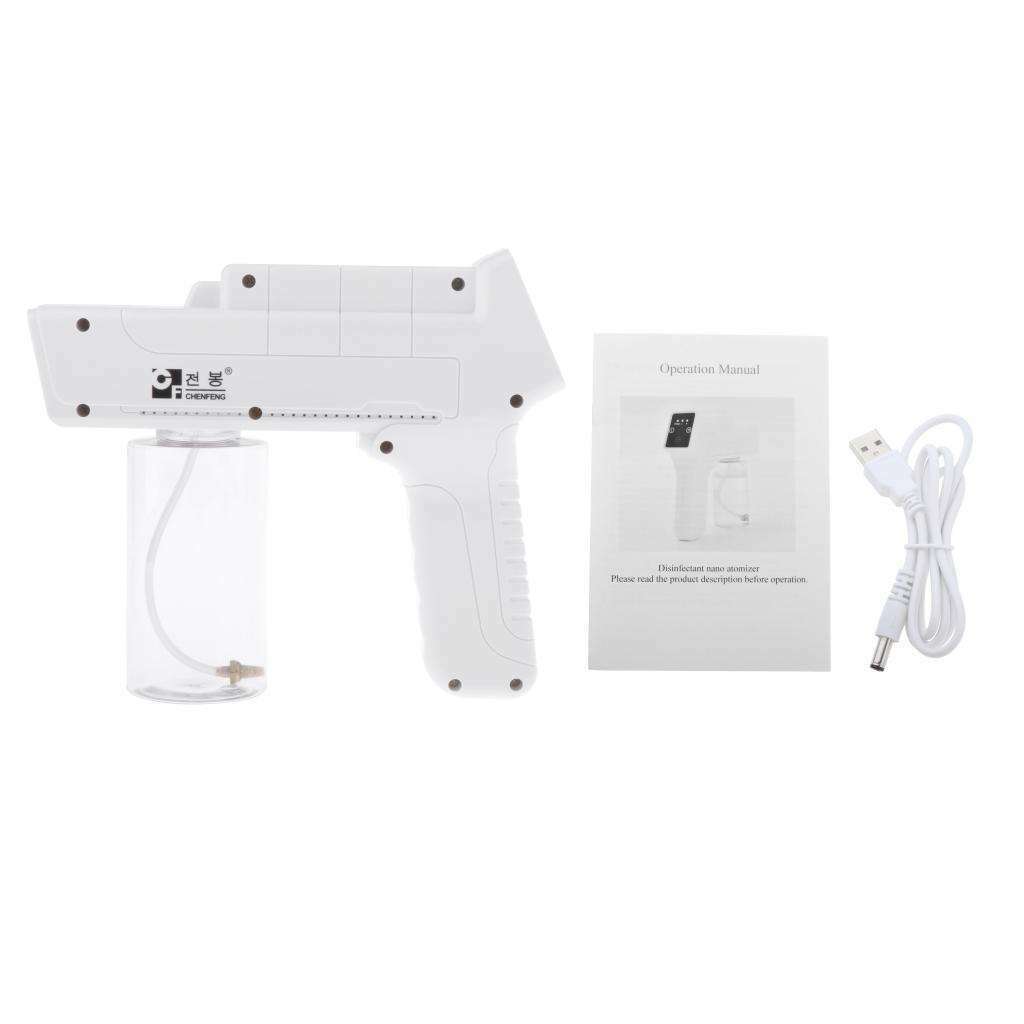 Handheld Electric Sanitizer Sprayer Disinfectant Fogger Spray Machine White