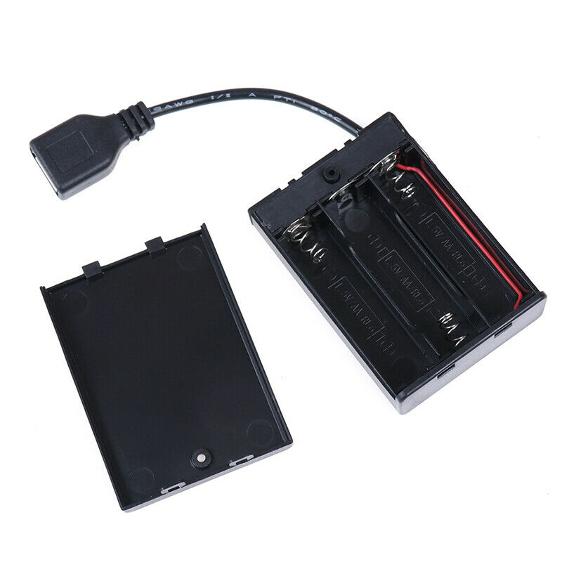 3*AA Battery box with usb port for Building block led light kit with SwitchATDD