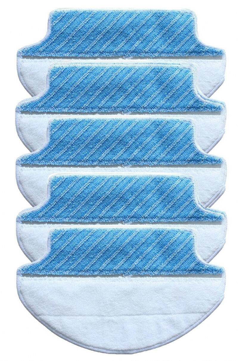 5x Wet & Dry Microfiber Mop Pad Cloth For Ecovacs Deebot DT85 DT83 eDM81 M88
