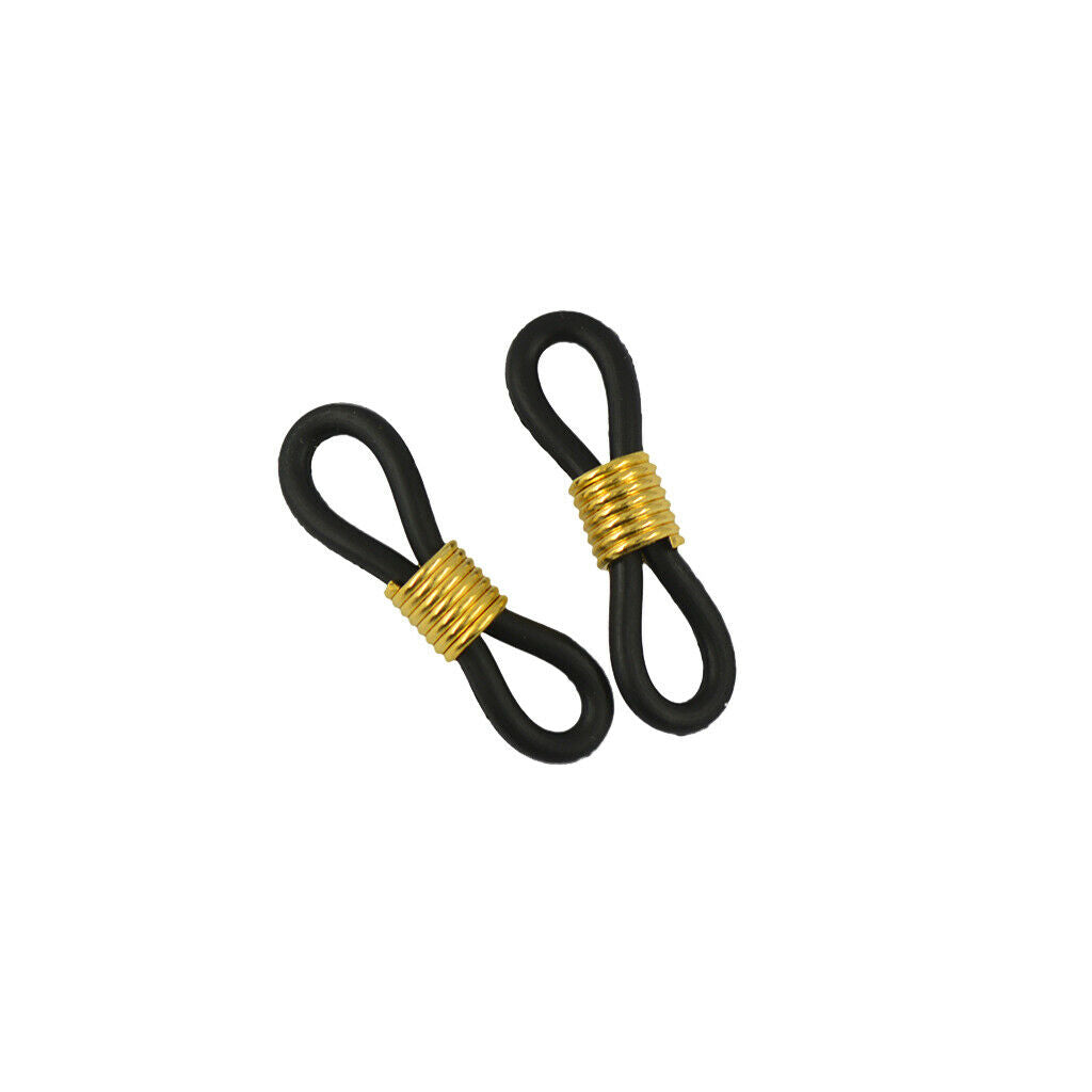 Pack of 25 Eyeglass Chain Ends Connectors for Eye Glasses Sunglasses Holder