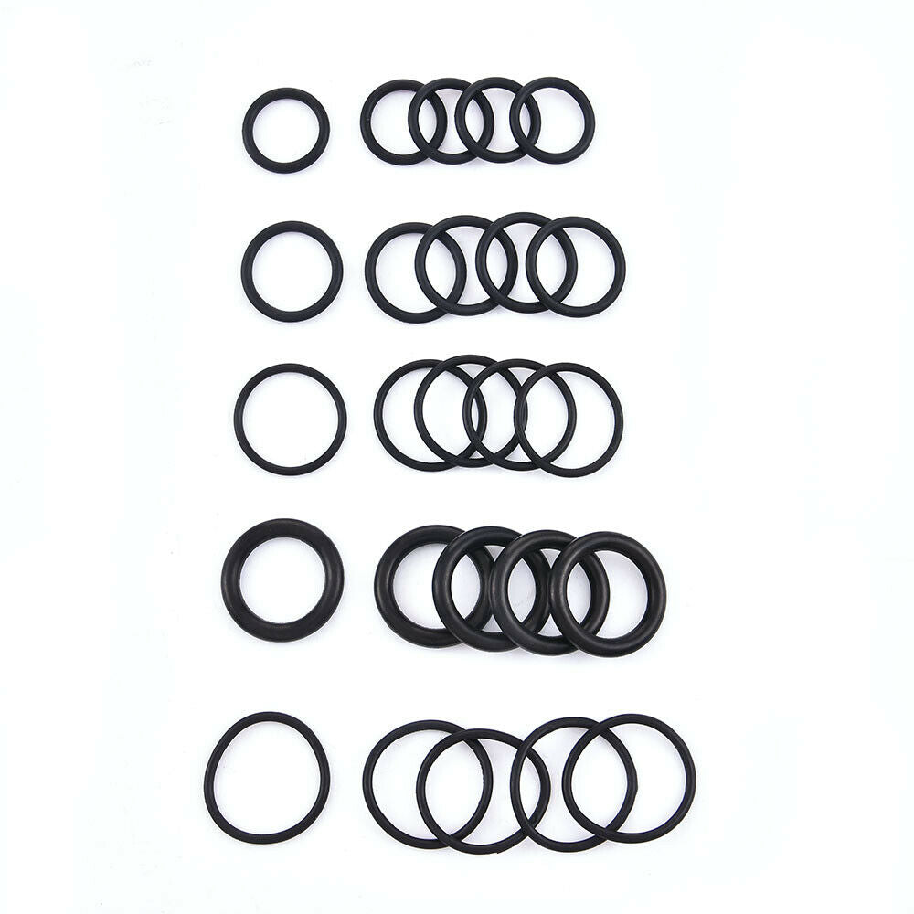 225Pcs/set Rubber O-Ring Washer Seals Watertightness Assortment O-Rings Gasket