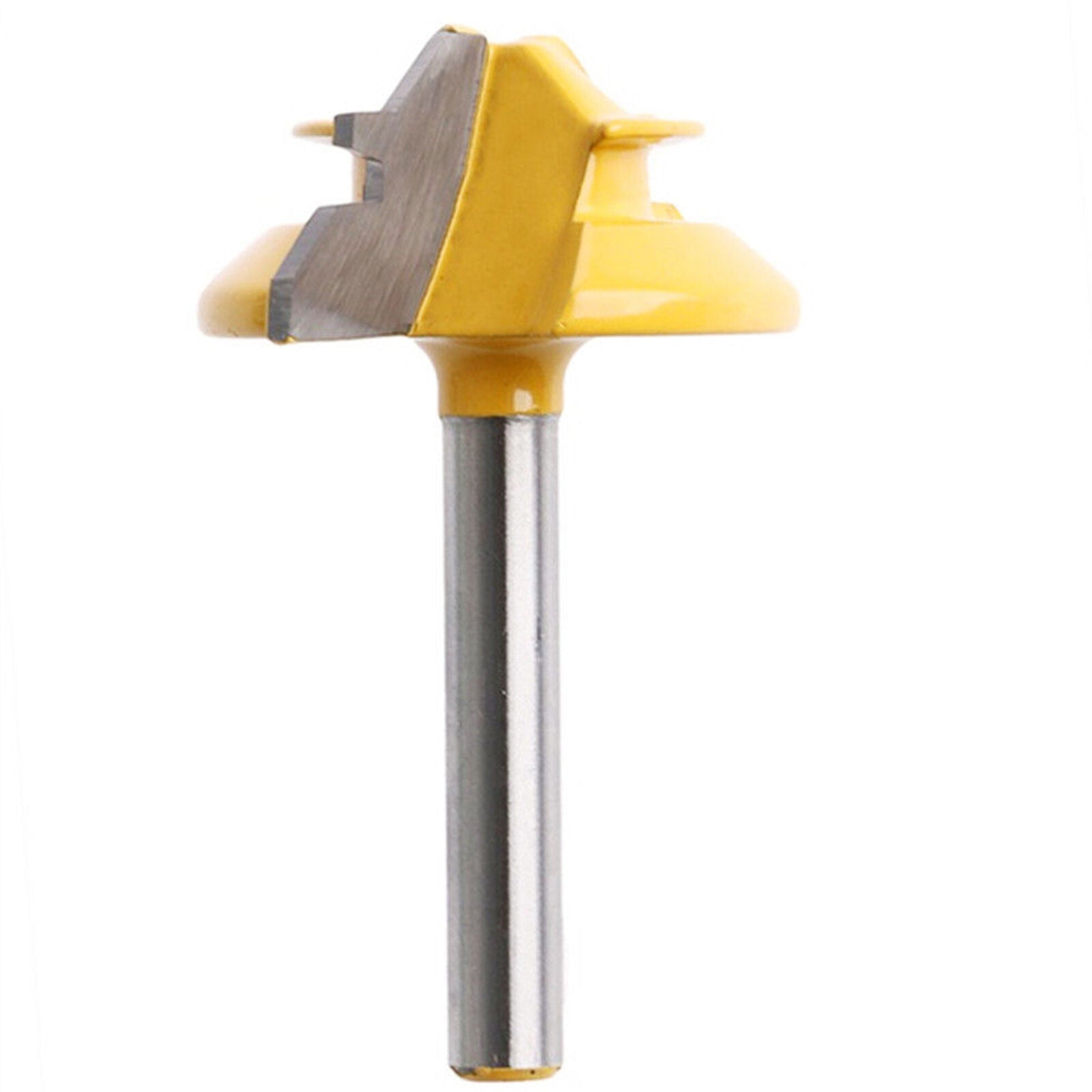1/4"" Shank Lock Miter Glue Joint Router Bit 45 Degree Woodwork Cutter USA