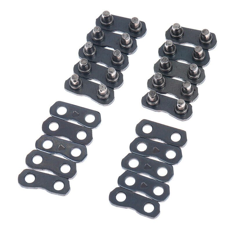 10Pcs Stainless Steel Chainsaw Chain Joiner Link For Joinning 325 058 ChainsFCA