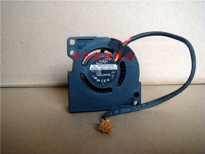 For ADDA AB5012HB-C03  Fan DC 12V 0.21A 50x50x20mm 3Wire 3-Pin