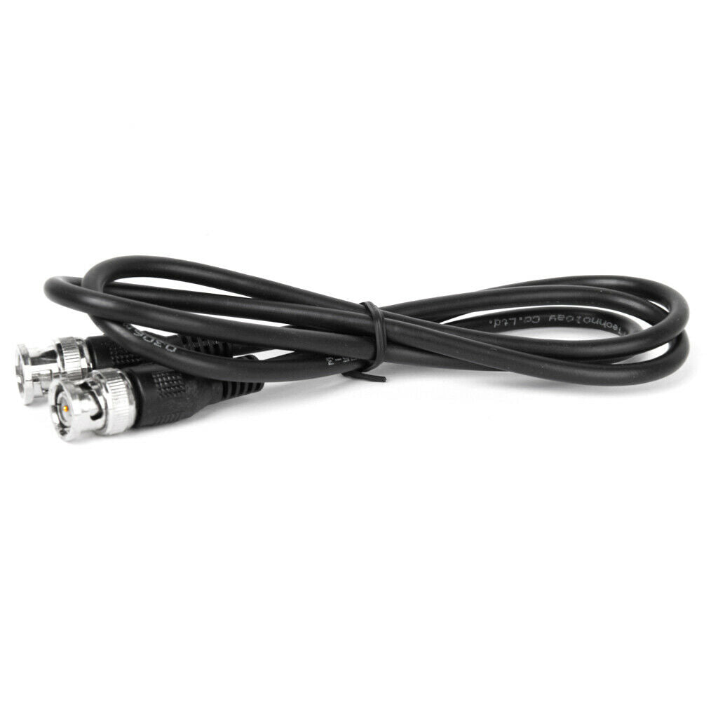 2x 1M 3ft BNC Male to BNC Male M/M RG58 CCTV Camera Coaxial Cable Adapter Cord