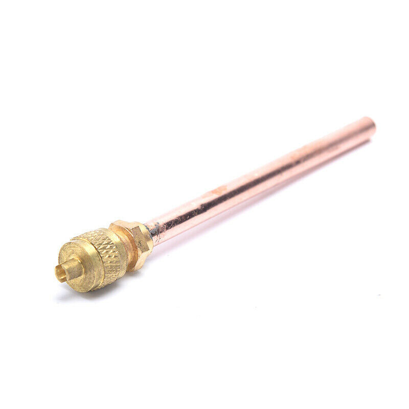 10PCS Air Conditioner Refrigeration Access Valves 6mm OD Copper Tube Fillin Pb