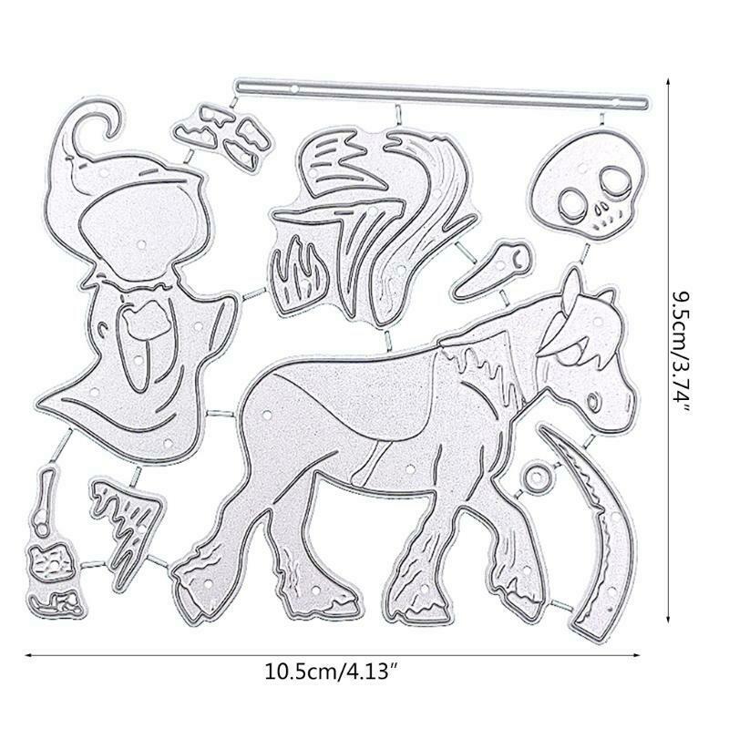 Halloween Ghost Metal Cutting Dies Stencil DIY Scrapbooking Album Paper Template