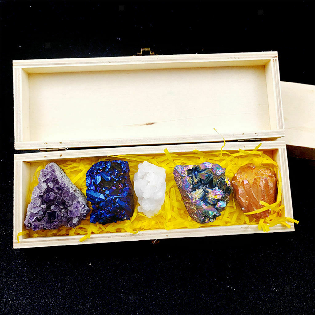 Natural Crystal Stones Heal Stone Fountain Rocks Wire Wrapping Lapis Iazuli
