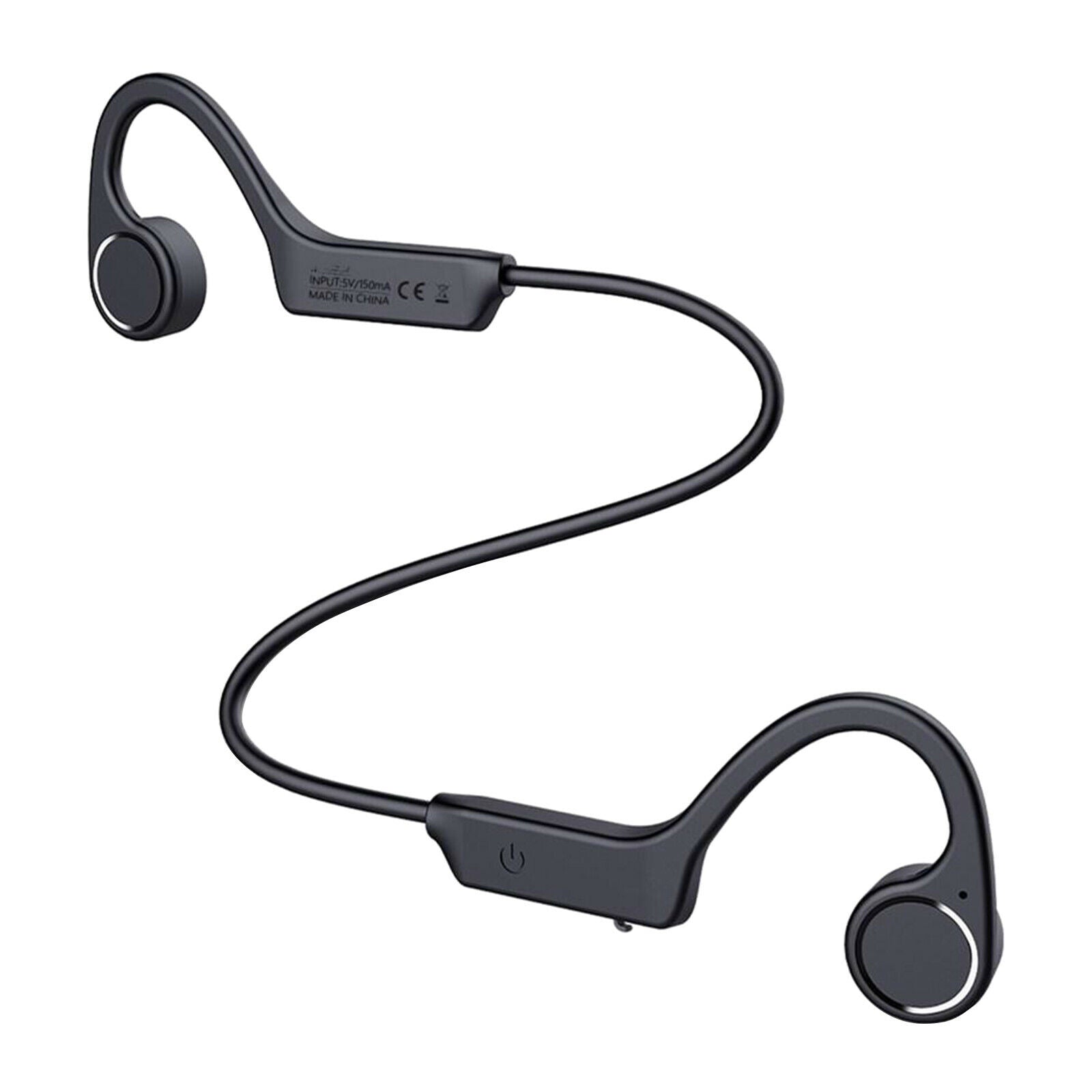 Open Ear Bluetooth Neckband Headset Hand-Free Stereo Earbuds Lightweight