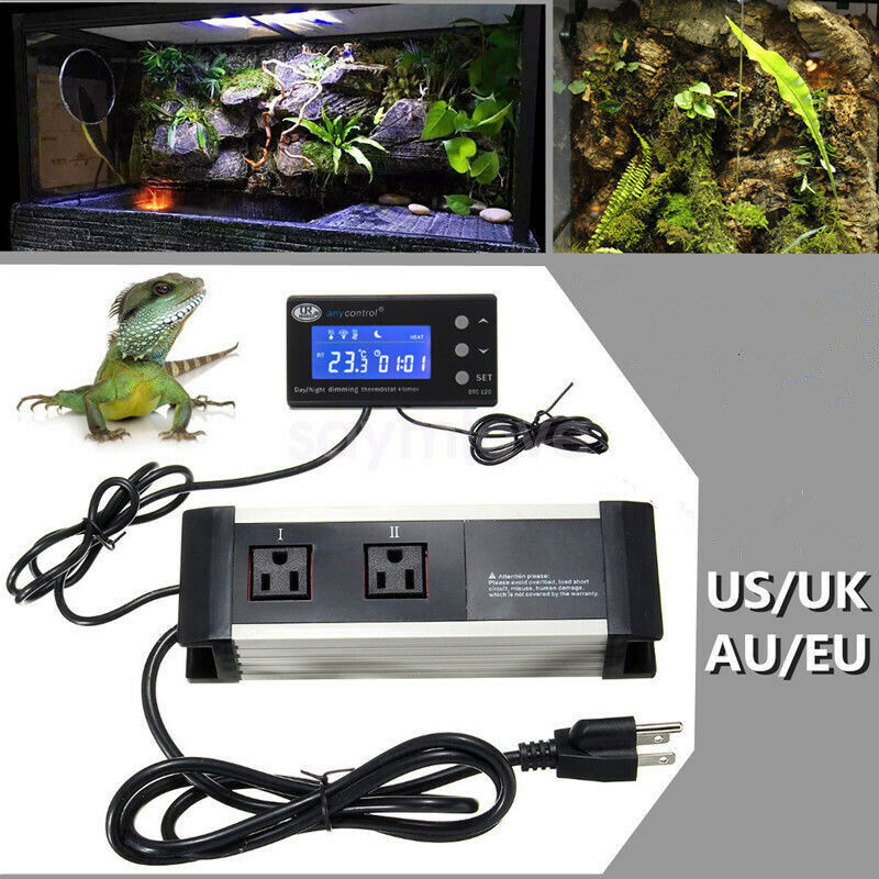 Digital Temperature Humidity Controller Thermostat Aquarium Fish tank Reptile