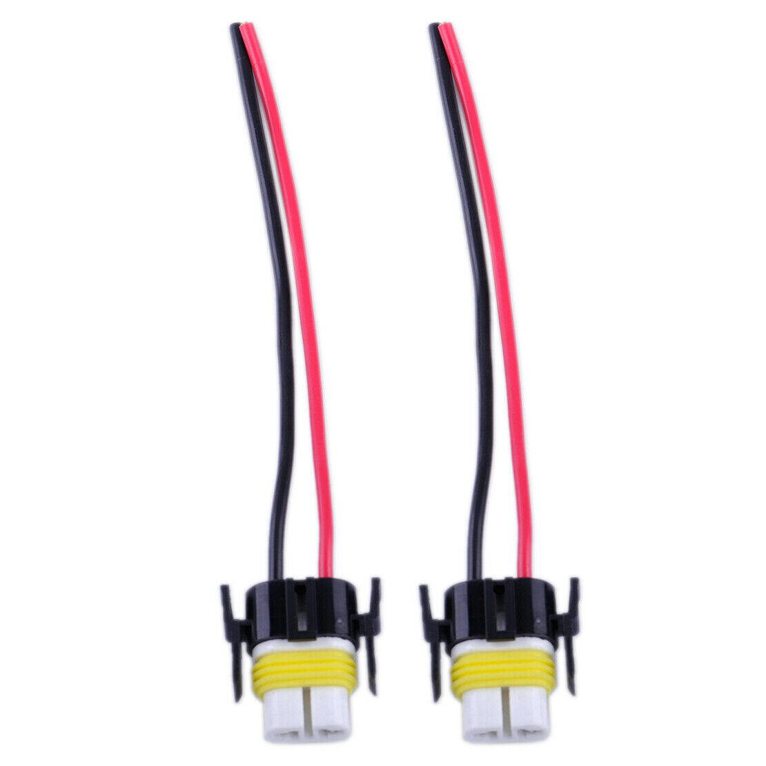 2x H11 H8 Female Wiring Harness Connector Wire Socket Headlight Fog Light An