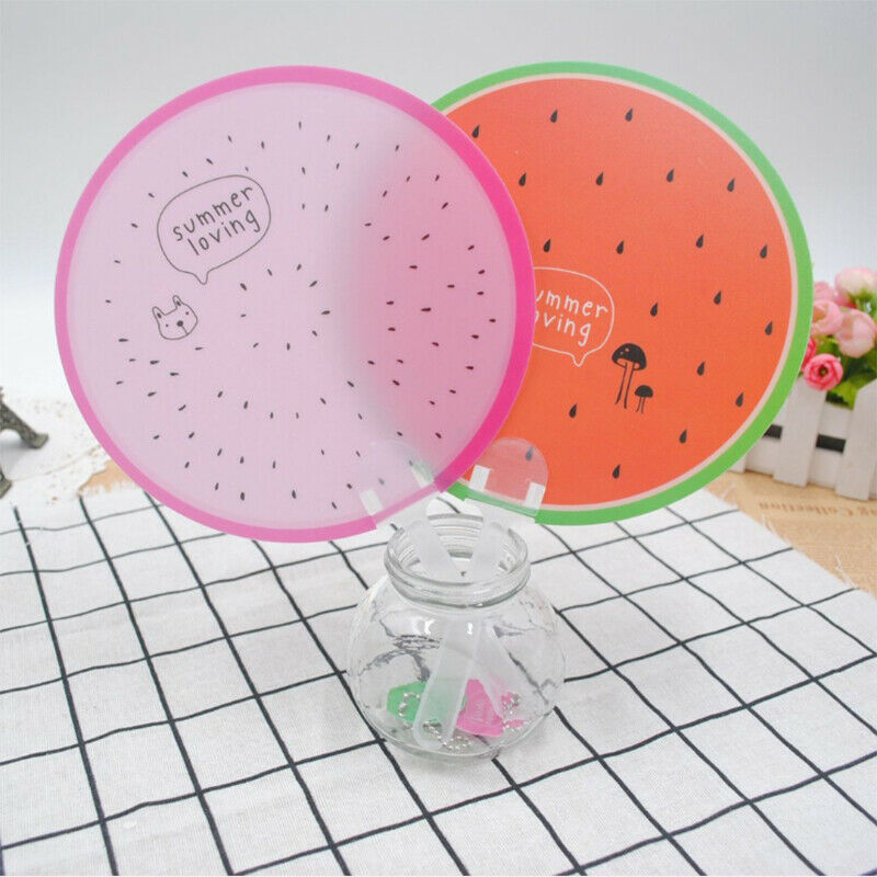 Portable Mini Fan Cool Drive Away Summer Heat Hand Fan Carto.l8