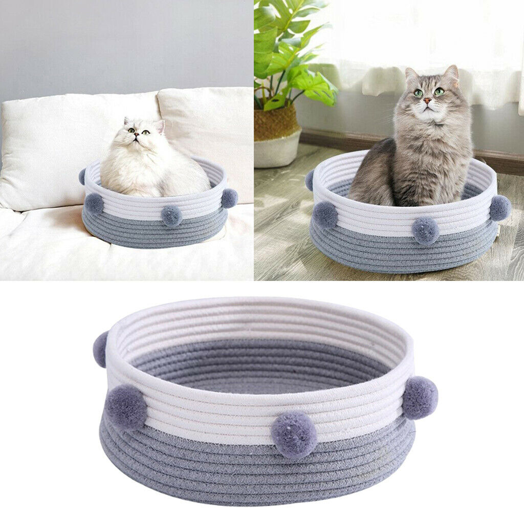 Lovely Summer Comfortable Woven Cotton Rope for Small Animals Cat and Kitten