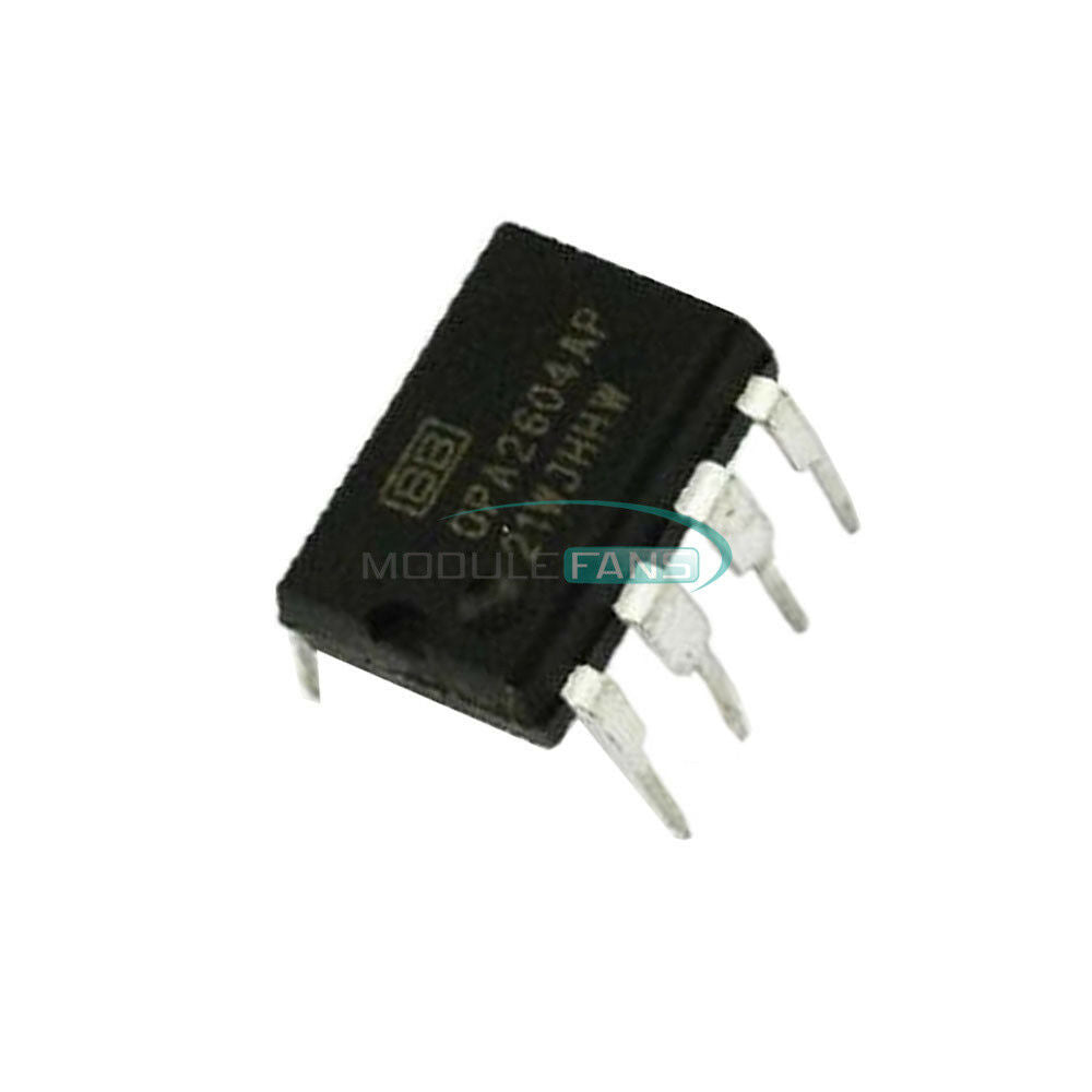 5PCS OP AMP IC BURR-BROWN/BB/TI DIP-8 OPA2604AP OPA2604APG4 IC