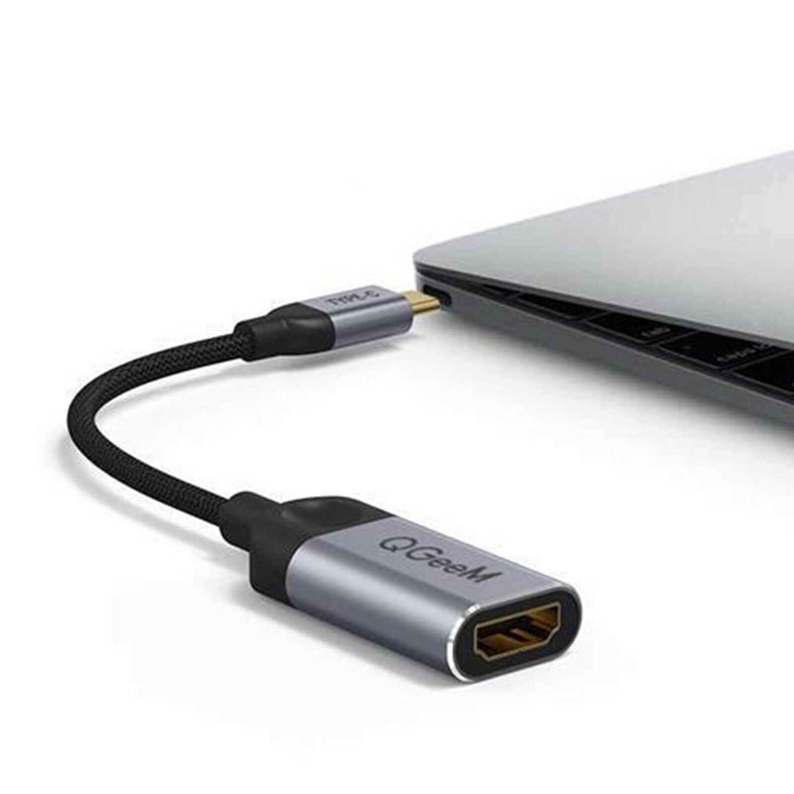 Type-C USB C to HDMI Adapter 4K Cable 4K@30Hz Compatible with MacBook Pro