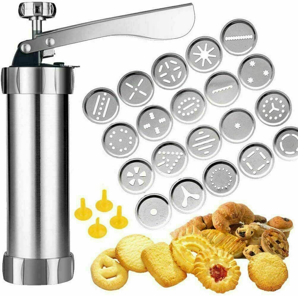 Kit Spritz Dough Biscuits Making Tools Biscuit Press Set Cookie Maker Machine
