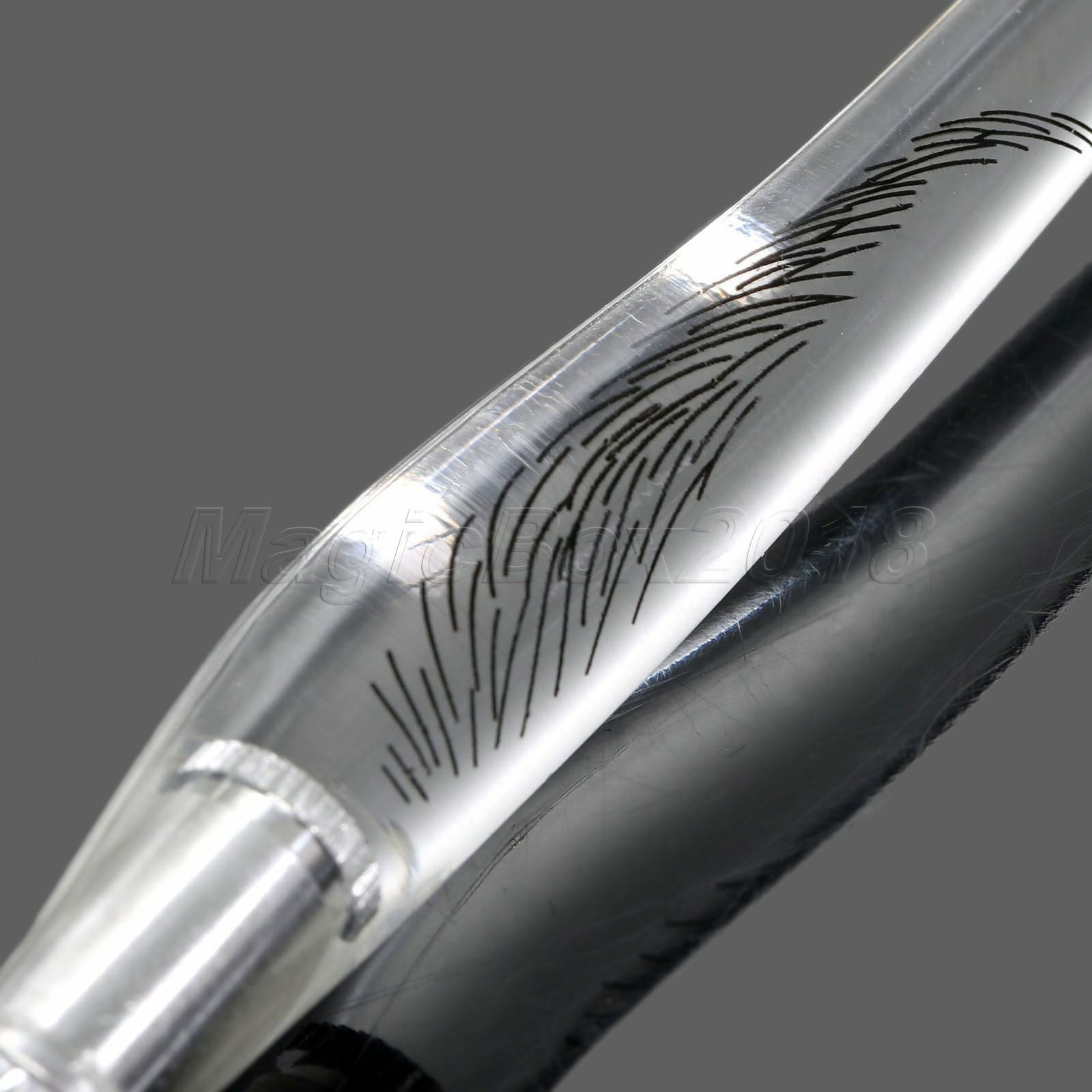 50Pcs Permanent Eyebrow Microblading 9 Pins Curved Blade Needles & Tattoo Pen