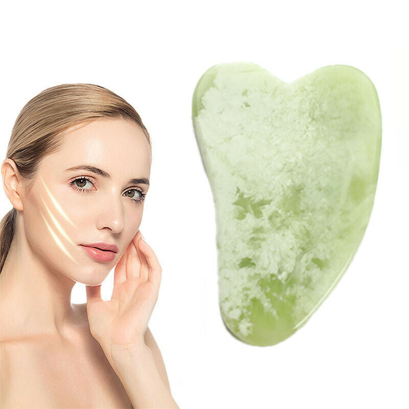 Gua Sha Board Scraper Natural Quartz Jade Stone Gua Sha Facial And Body M.l8