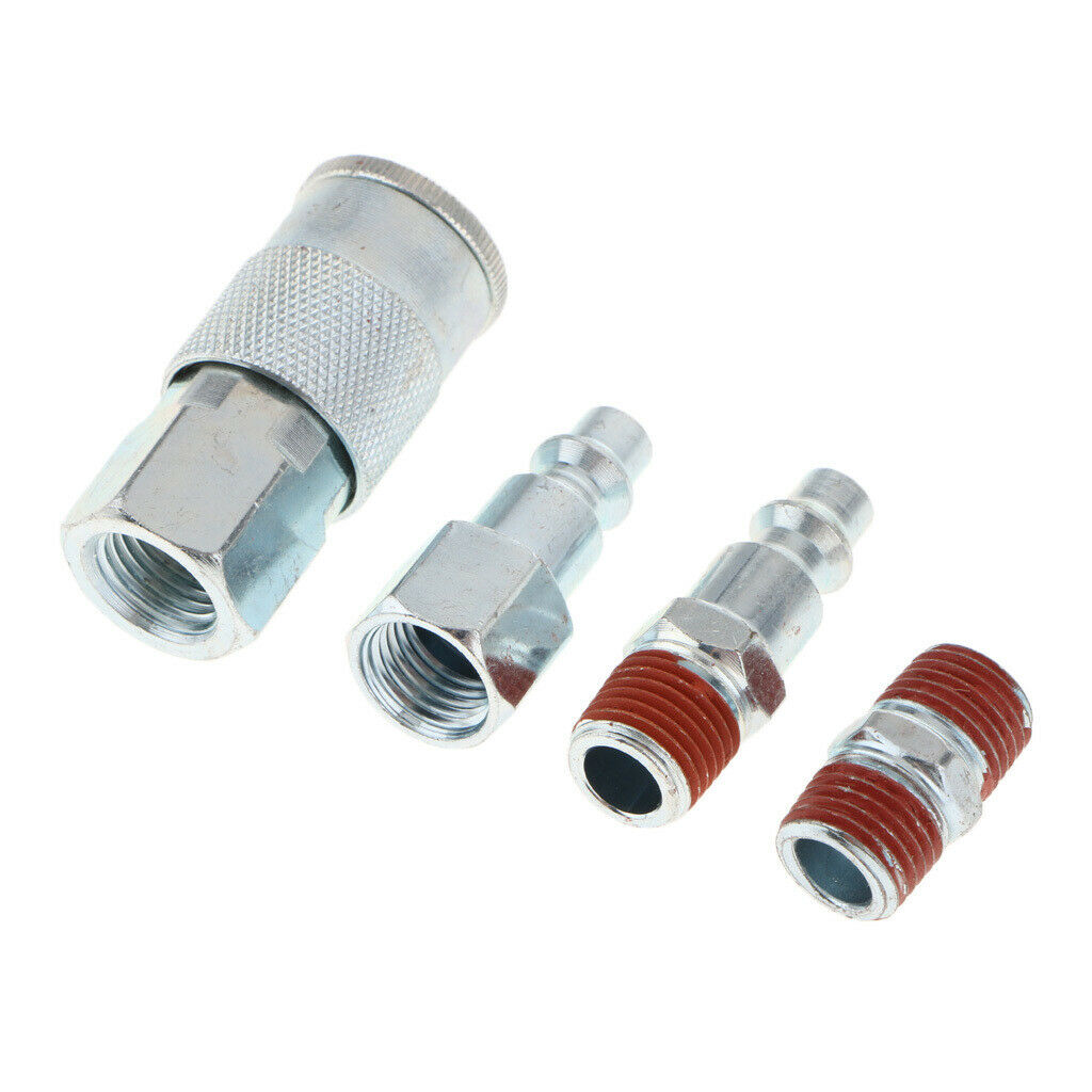 4-part 1/4 "NPT quick-change set for compressed air tools