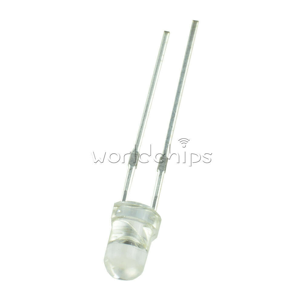 100PCS Lot LED 3MM Red Color Top Round RED Llight Lamp Super Bright New