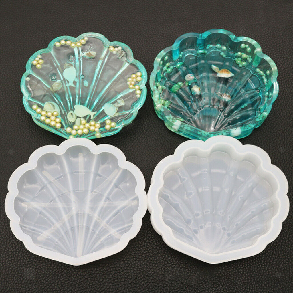 2 pc shell-shaped baking mold cake decoration cake mold biscuit mold marzipan