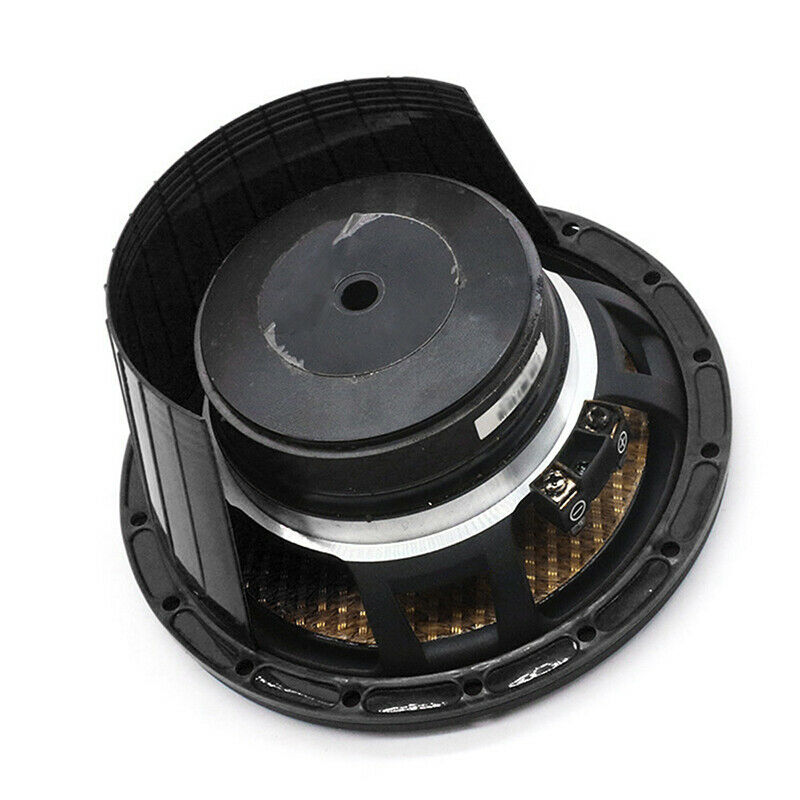 2x Black Car SUV Door Audio Speaker Ring Waterproof Cover Trim Washer Universal