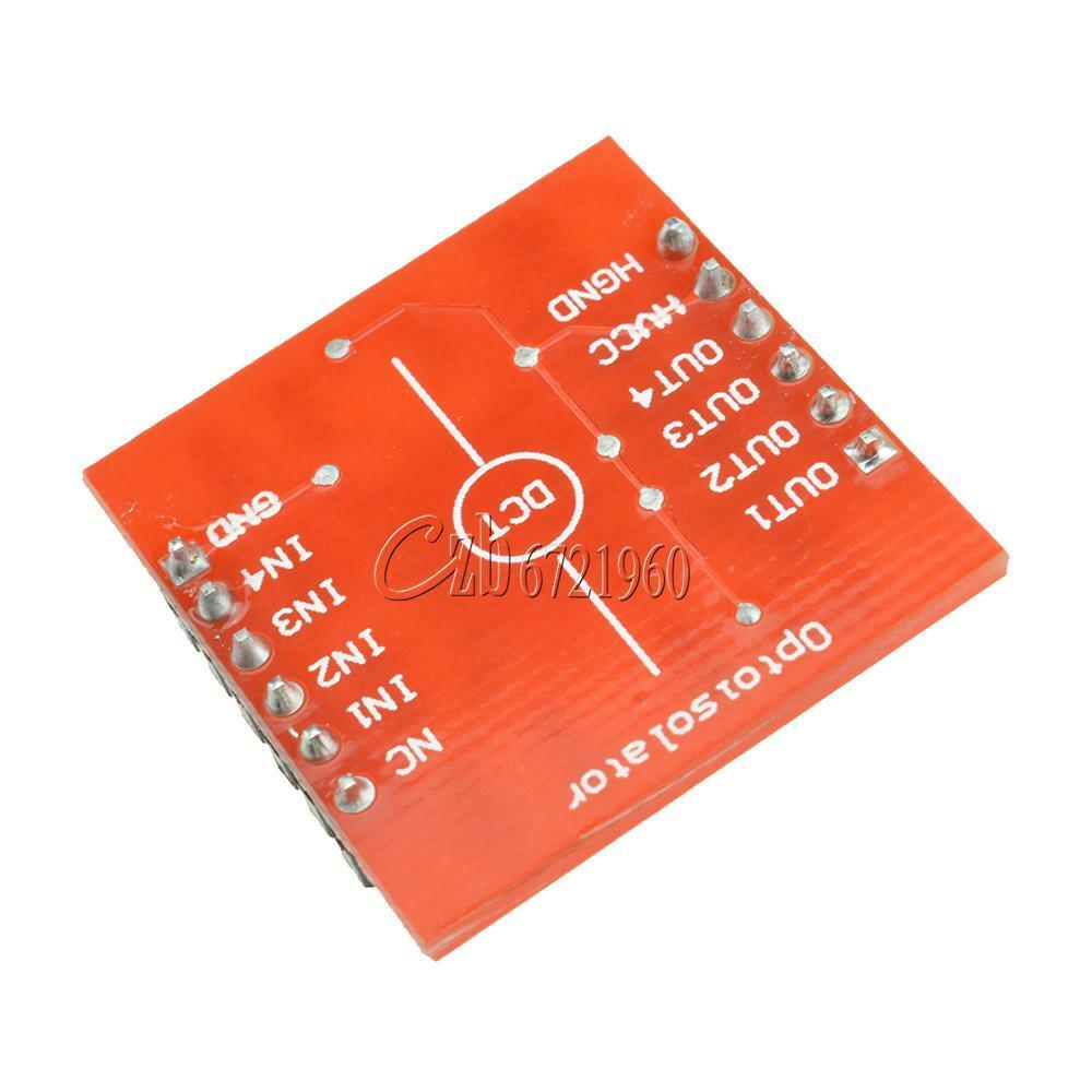 4 Channel Optical Isolation TLP281 IC Arduino High Low level Expansion Board