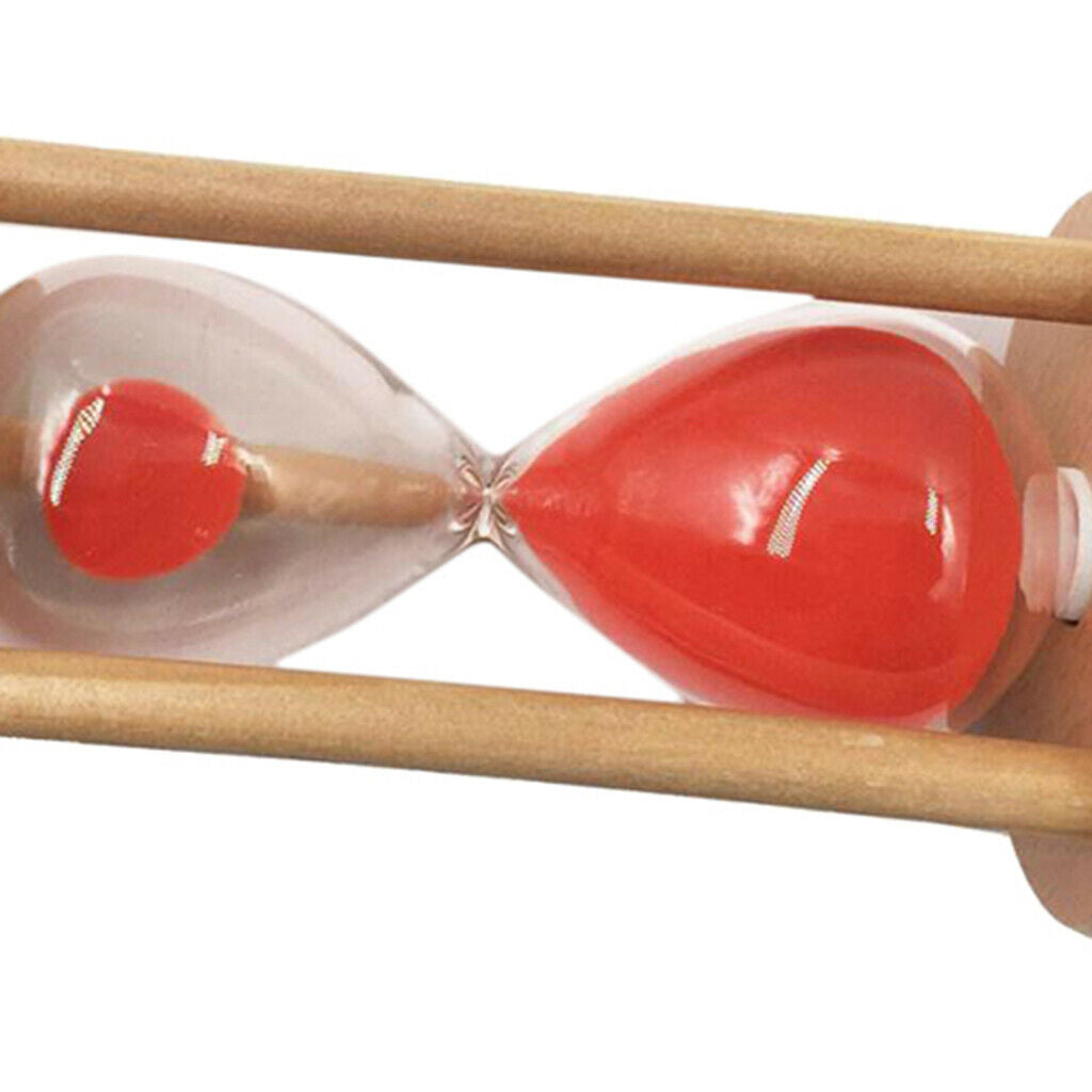 30 Minutes Wooden Sand Traditional Hour Glass Timer Kids Teeth Brush Timing