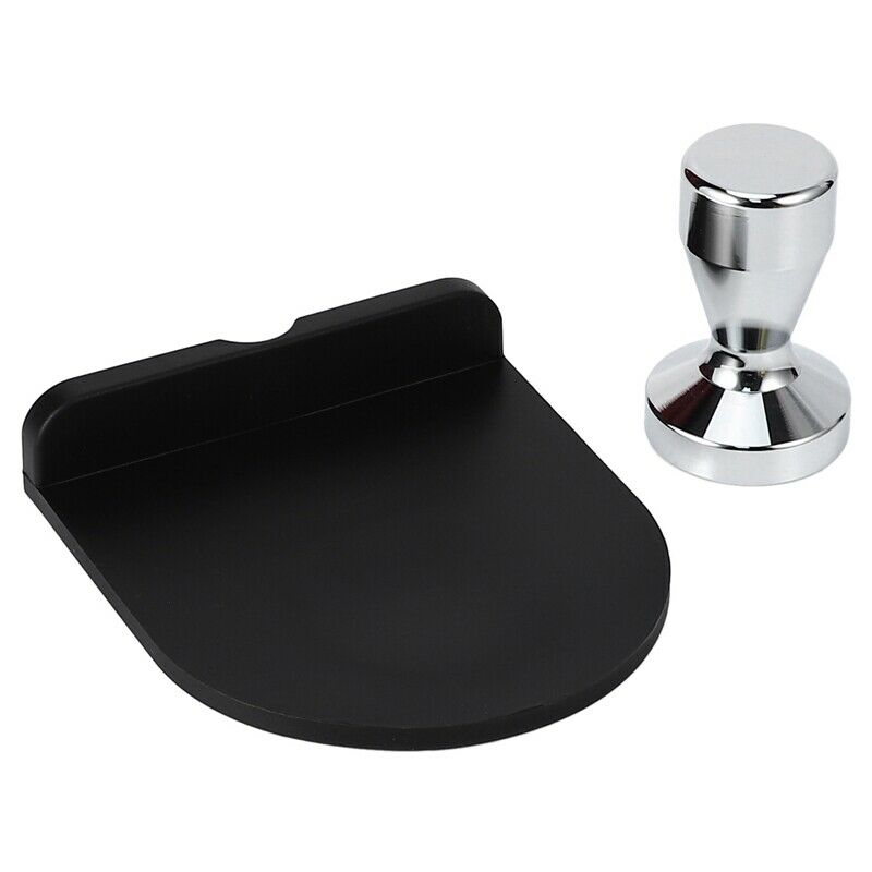 51mm Coffee Tamper Mat Silicone Rubber Tampe Corner Mat Coffee Maker U3D8D8