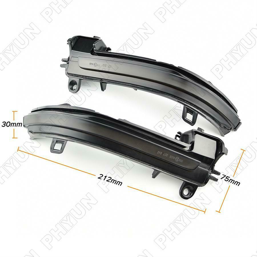 2x Car Side Rearview Mirror Lights For BMW F20 F21 F22 F23 F30 F31F32 F33 F34 i3