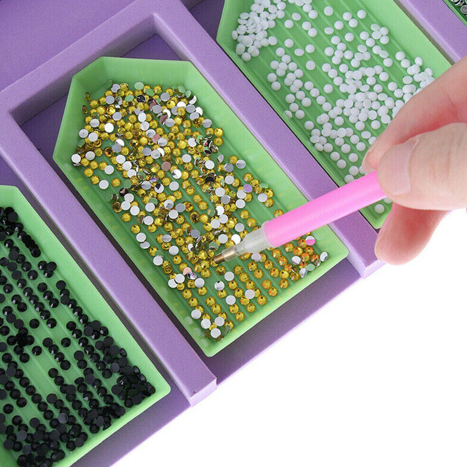 Diamond Painting Tool Accessory Box for DIY Diamond 5D Painting Embroidery