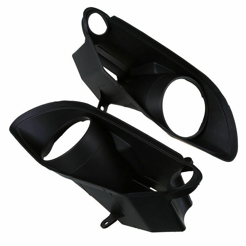 Pair Motorcycle Headlight Cover for Yamaha YZF R1 2009-2011 2010 Black New