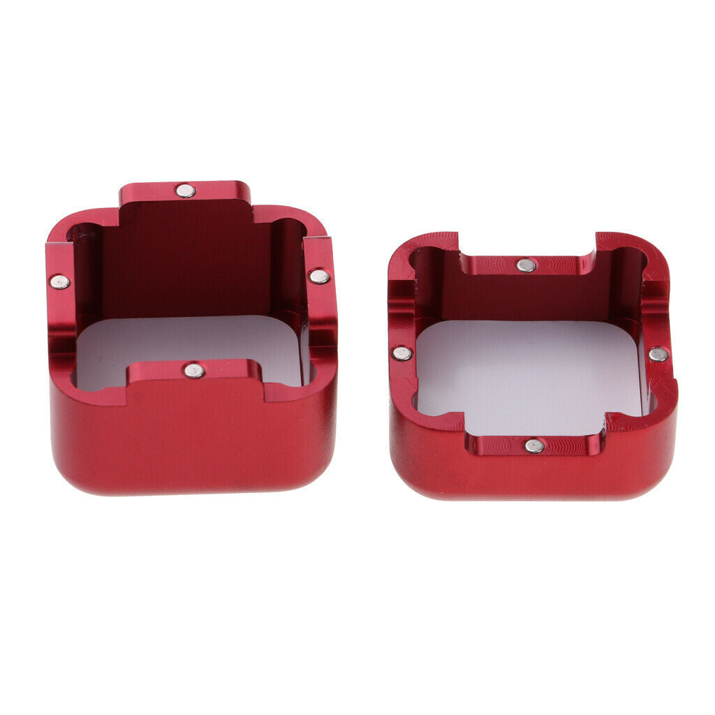 2 Packs Pool Cue Chalk Holder Pocket Billiard Chalk Case Box  for Snooker