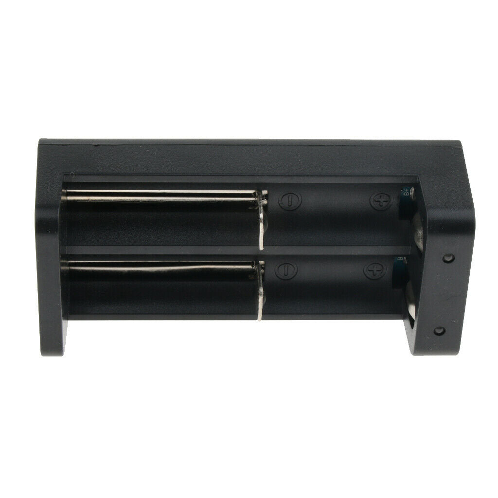 Dual Slots Battery Charger Charging Dock for Lithium 18650 26650 18350 16340