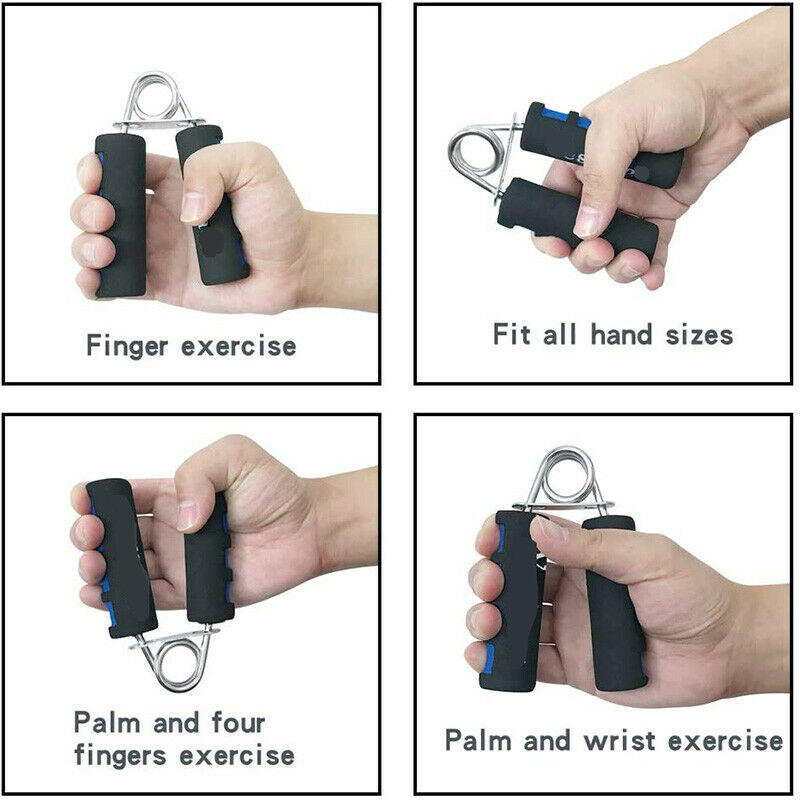 Foam Hand Forearm Grip Gripper Strengthener Exercise Wrist Heavy Strength Unisex