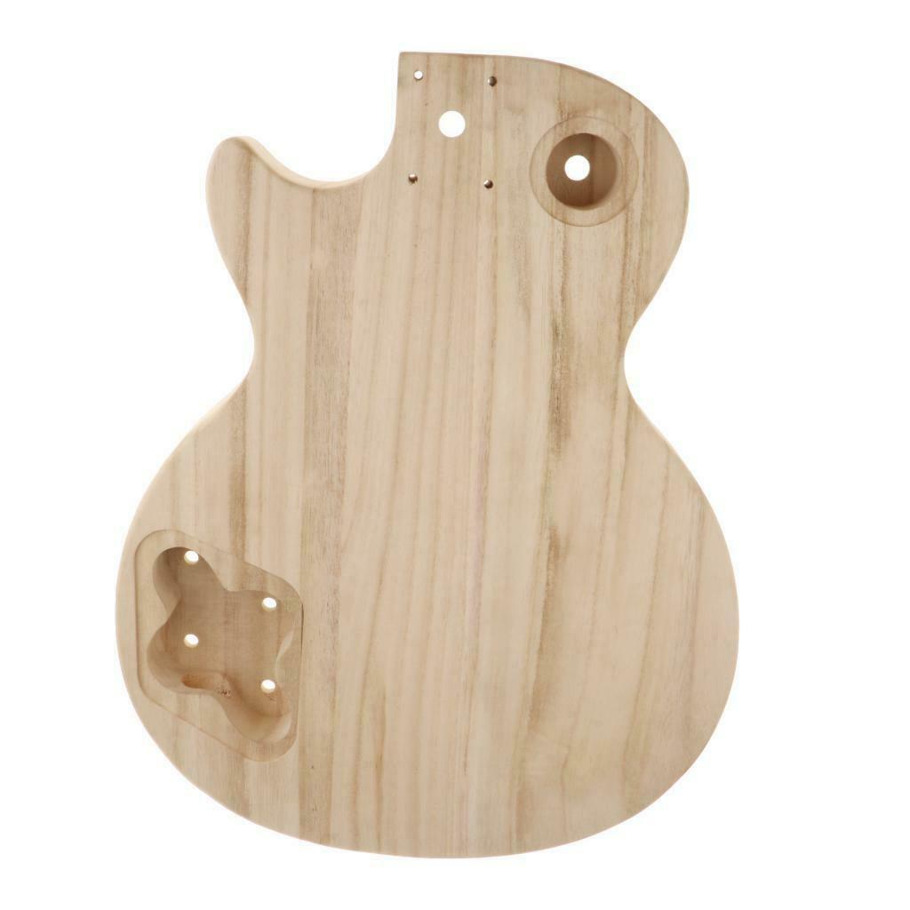 DIY electric guitar body Polished wood electric guitar barrel for ST guitar