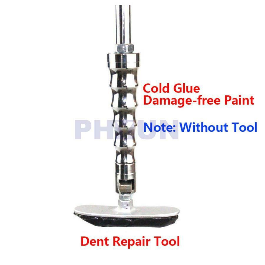 3pcs Car Body Paintless Dent Repair Tool Zinc Alloy Pads Cold Glue Free Sheet