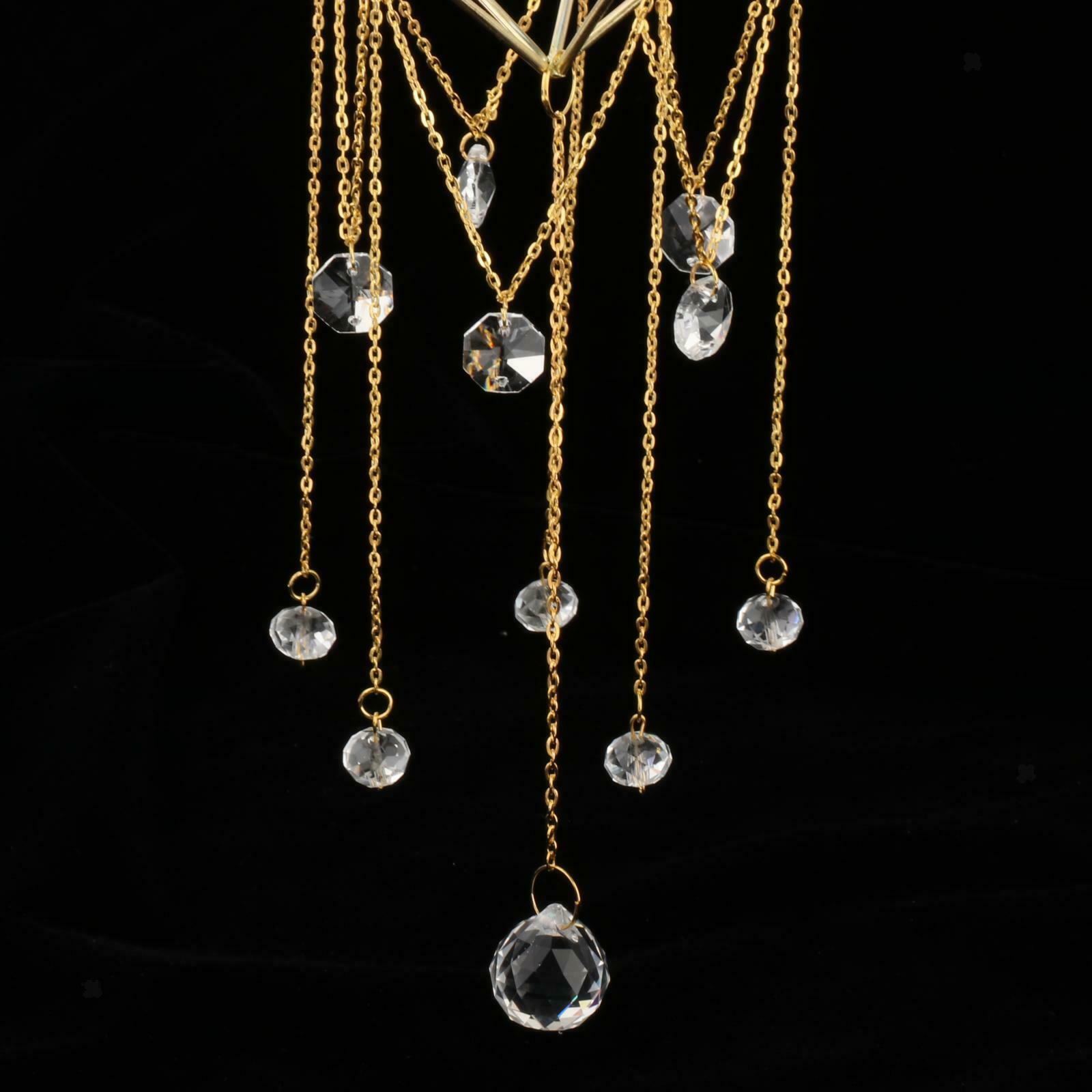 Crystal Sun Catchers Rainbow Wind Chime Hanging Pendants for Home Decor