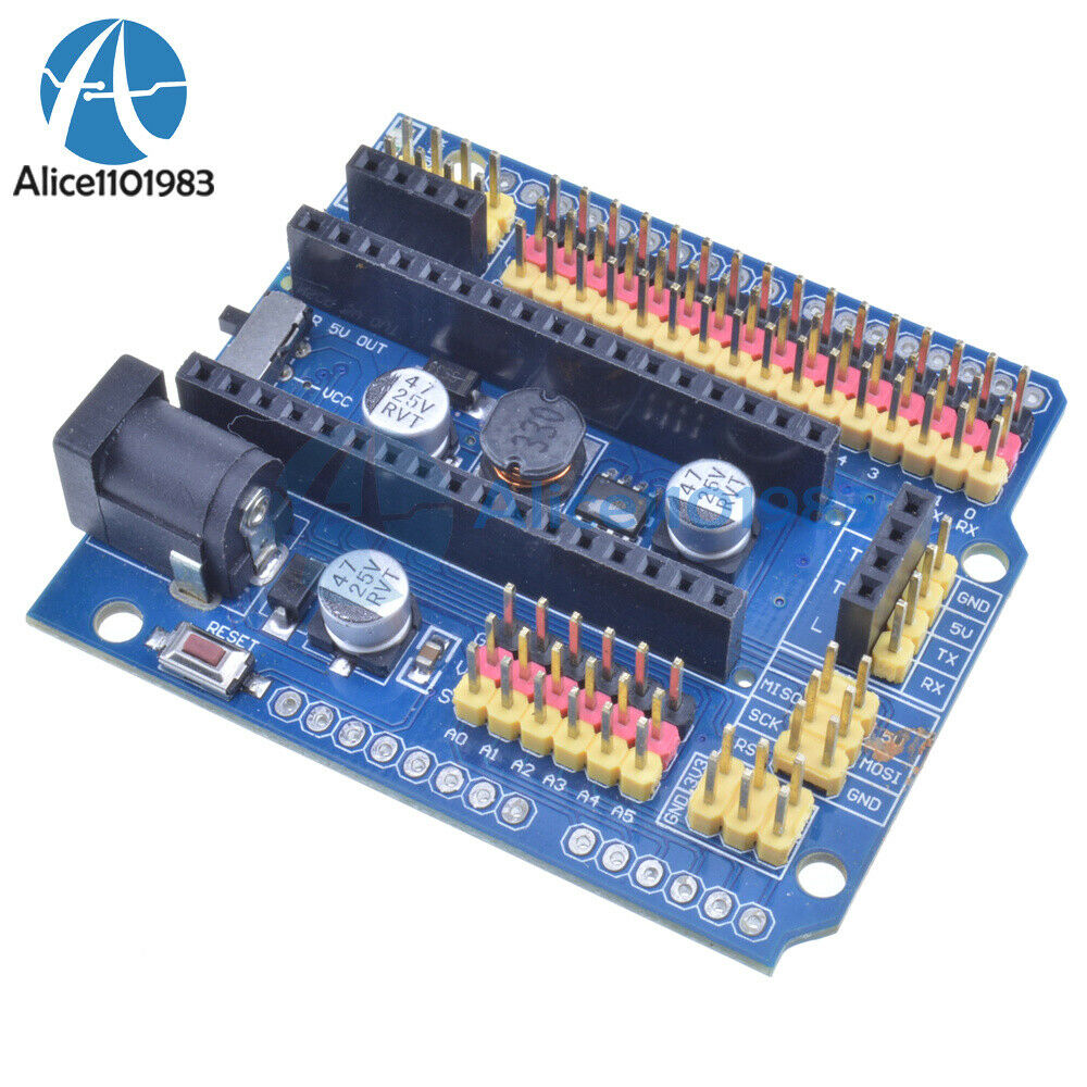 2PCS Nano Expansion Board Micro PLUS Sensor Shield v3.0 I/O Uno R3 leonardo