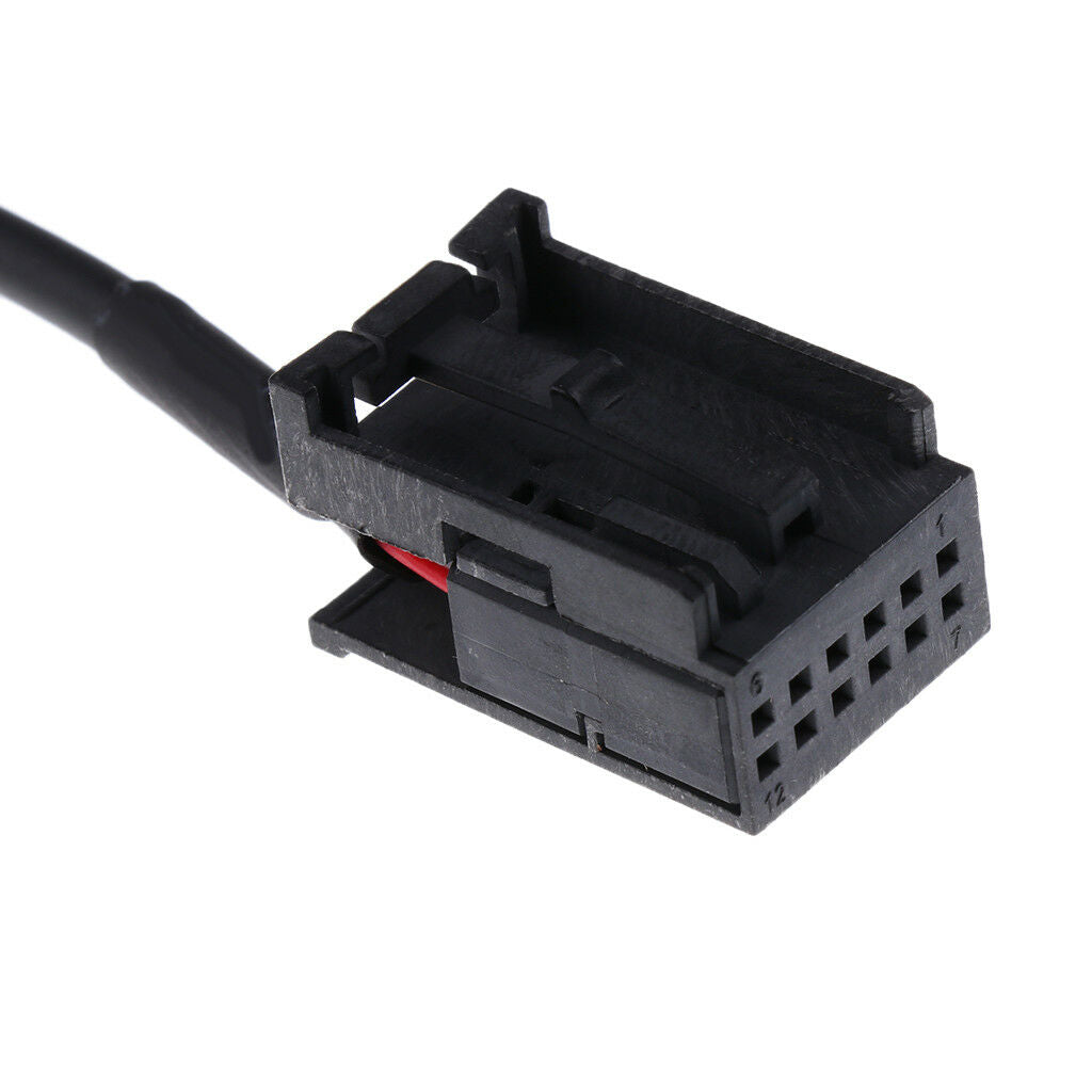 3.5mm Male to 12 Pin Audio Input Connector Cable for Ford Focus MK2 Fiesta